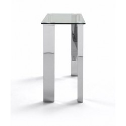 Recibidor Consola Dita Plus Acero Inoxidable Pulido 100x40