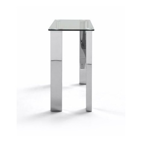 Recibidor Consola Dita Plus Acero Inoxidable Pulido 100x40