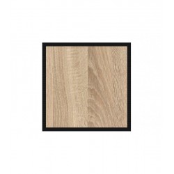 Armario 2 Puertas + 2 Cajones Modelo Nordic Color Roble-Blanco