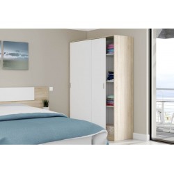 Armario 2 Puertas Corredera Estilo Nórdico Modelo Noon Plus