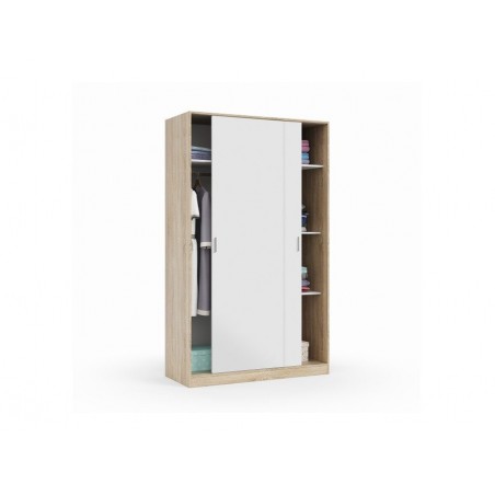 Armario 2 Puertas Corredera Estilo Nórdico Modelo Noon Plus