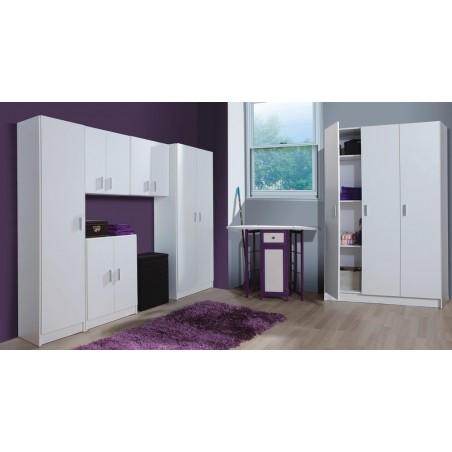 Mueble Alto Multiusos Color Blanco
