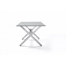 Mesa Comedor Acero Cromado Modelo Max - Varias Medidas