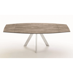 Mesa Comedor Extensible Modelo Toja Top 1 - Distintos Colores Acabado