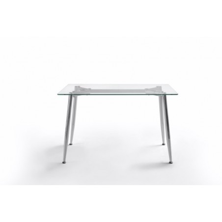 Mesa de comedor Bugatti Cristal - Varias Medidas