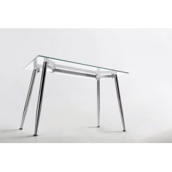 Mesa de comedor Bugatti Cristal - Varias Medidas