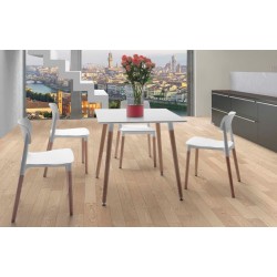 Mesa Comedor Estilo Nórdico Modelo Évoque - Varias Medidas