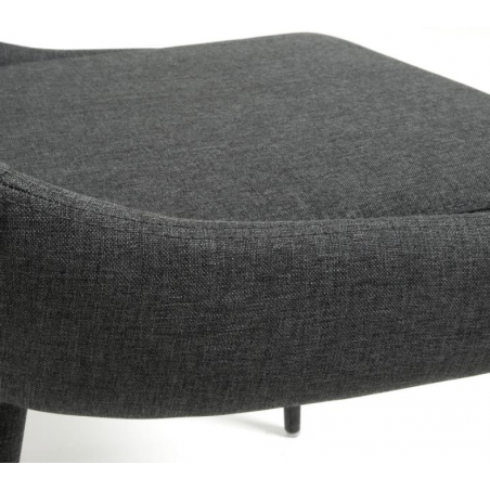 SILLA COMEDOR DANT TELA GRIS OSCURO