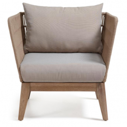 BUTACA BELLANO EUCALIPTO PATINA BLANCA CUERDA BEIGE