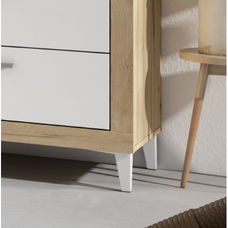 SET 2 MESITAS DE NOCHE DORMITORIO LISA 50X63