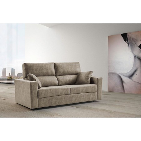 Sofá Cama 3 Plazas Sistema Italiano Modelo Nuria