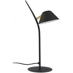 LÁMPARA DE SOBREMESA METAL NEGRO