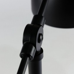 LÁMPARA DE SOBREMESA MODELO SCARLETT METAL NEGRO