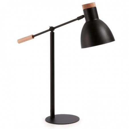 LÁMPARA DE SOBREMESA MODELO SCARLETT METAL NEGRO