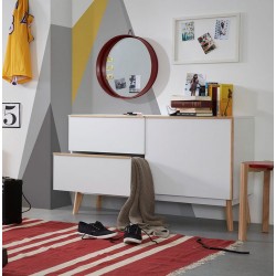 APARADOR MODELO MEETY DM LACADO BLANCO MATE 120X72