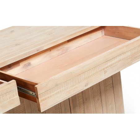 APARADOR 2 PUERTAS 2 CAJONES MODELO DISSET MADERA DE ACACIA 184X98