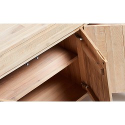 APARADOR 2 PUERTAS 2 CAJONES MODELO DISSET MADERA DE ACACIA 184X98