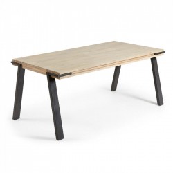 MESA COMEDOR MODELO DISSET MADERA DE ACACIA 160X90
