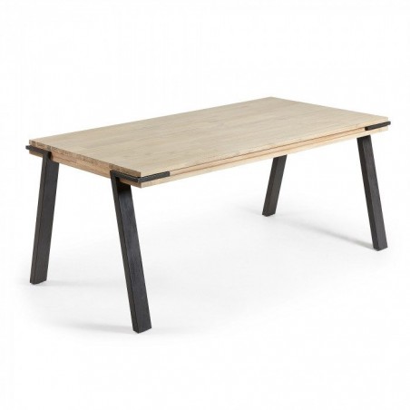 MESA COMEDOR MODELO DISSET MADERA DE ACACIA 160X90