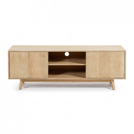 MUEBLE TV MODELO SAKOI MADERA DE MANGO 160X56