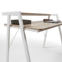 ESCRITORIO AARHUS MELAMINA-METAL 115X60