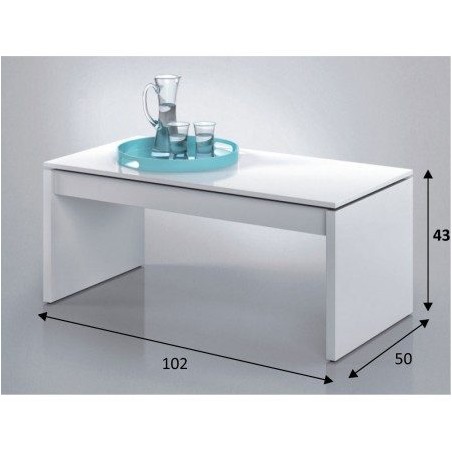 Mesa Centro Elevable Eco