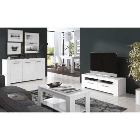 Mesa Centro Elevable Flow Bandeja abierta