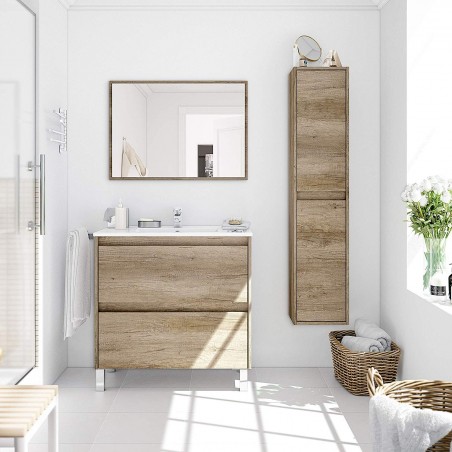 Mueble Lavabo + Espejo Dakota - Mueble kit - Barato