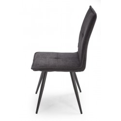 SILLA COMEDOR CANDELA TAPIZADA VARIOS COLORES