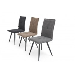 SILLA COMEDOR CANDELA TAPIZADA VARIOS COLORES