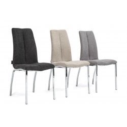 SILLA COMEDOR EROS TAPIZADA VARIOS COLORES