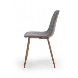 SILLA COMEDOR GIO TAPIZADA VARIOS COLORES