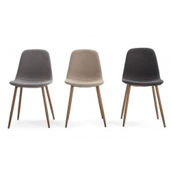 SILLA COMEDOR GIO TAPIZADA VARIOS COLORES