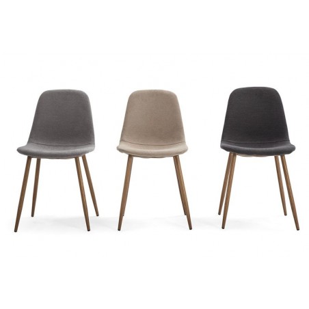 SILLA COMEDOR GIO TAPIZADA VARIOS COLORES