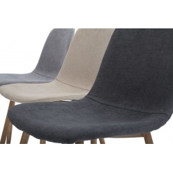 SILLA COMEDOR GIO TAPIZADA VARIOS COLORES