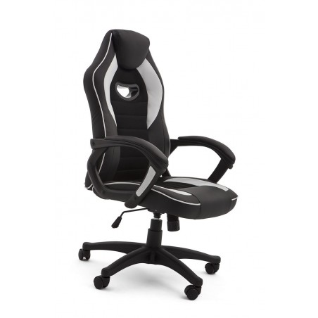 SILLÓN OFICINA GAMER MODELO HAMILTON ECOPIEL VARIOS COLORES