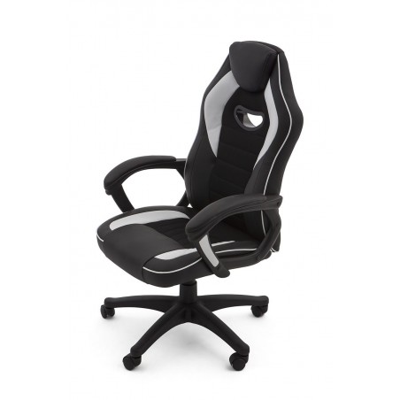 SILLÓN OFICINA GAMER MODELO HAMILTON ECOPIEL VARIOS COLORES
