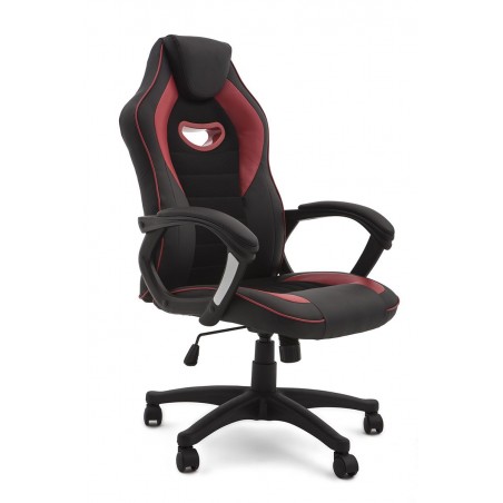 SILLÓN OFICINA GAMER MODELO HAMILTON ECOPIEL VARIOS COLORES