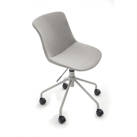 SILLA OFICINA MODELO LEO TAPIZADO VARIOS COLORES