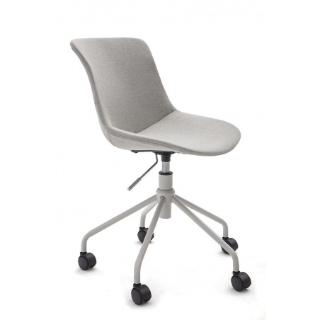 SILLA OFICINA MODELO LEO TAPIZADO VARIOS COLORES