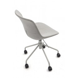 SILLA OFICINA MODELO LEO TAPIZADO VARIOS COLORES