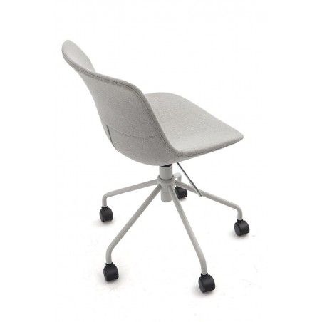 SILLA OFICINA MODELO LEO TAPIZADO VARIOS COLORES