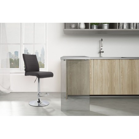 TABURETE REGULABLE LINO ECOPIEL VARIOS COLORES