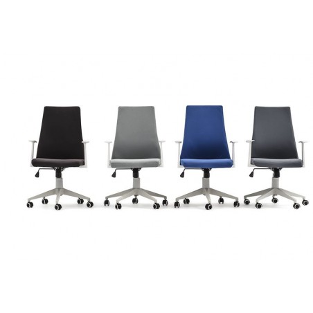 SILLA OFICINA MODELO MAKOKE TAPIZADO VARIOS COLORES