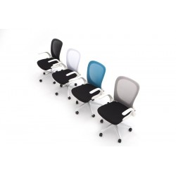 SILLA OFICINA MODELO OPEN TEJIDO MESH VARIOS COLORES