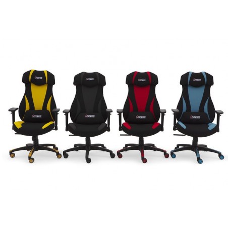 SILLÓN OFICINA GAMER MODELO I-POWER TAPIZADO VARIOS COLORES