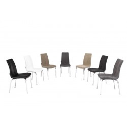 Silla Comedor Modelo Prince Tapizada Varios Colores