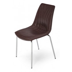 SILLA COMEDOR RIPLY ECOCUERO VARIOS COLORES