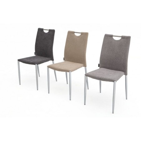 Silla Comedor Romina Tapizada Varios Colores