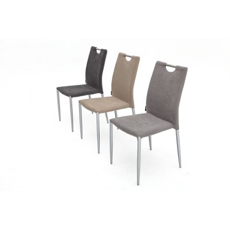 Silla Comedor Romina Tapizada Varios Colores